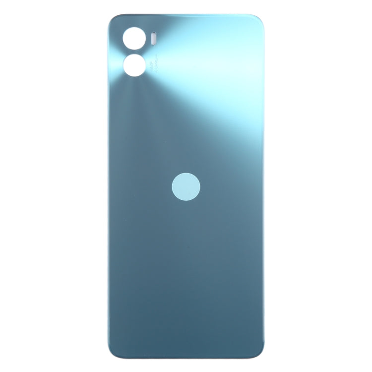 For Motorola Moto E32 India Original Battery Back Cover(Blue)