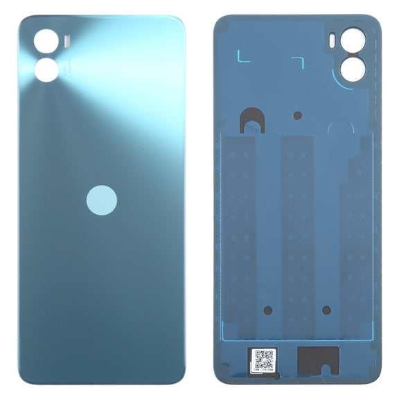 For Motorola Moto E32 India Original Battery Back Cover(Blue)
