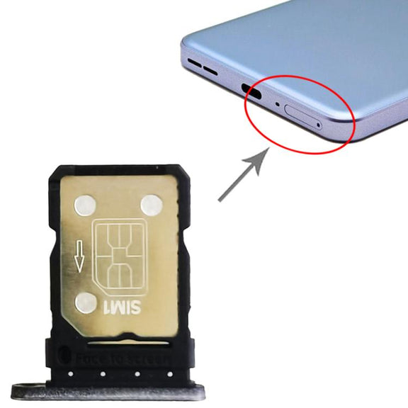 For OnePlus Ace 3V PJF110 SIM + SIM Card Tray (Black)