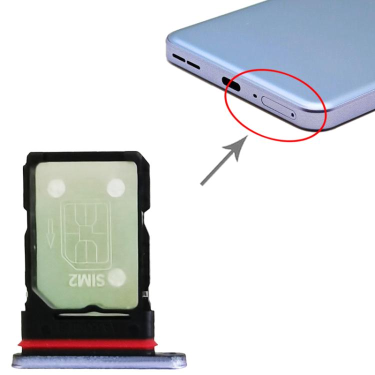 For OnePlus Ace 3V PJF110 SIM + SIM Card Tray (Purple)