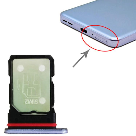 For OnePlus Ace 3V PJF110 SIM + SIM Card Tray (Purple)