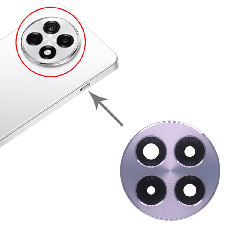 For OnePlus Ace 5 Pro PKR110 Back Camera Lens (Purple)