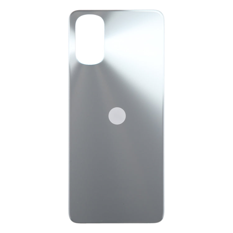 For Motorola Moto E32s Original Battery Back Cover(Silver)