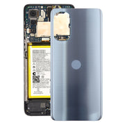 For Motorola Moto G71s Original Battery Back Cover(Black)