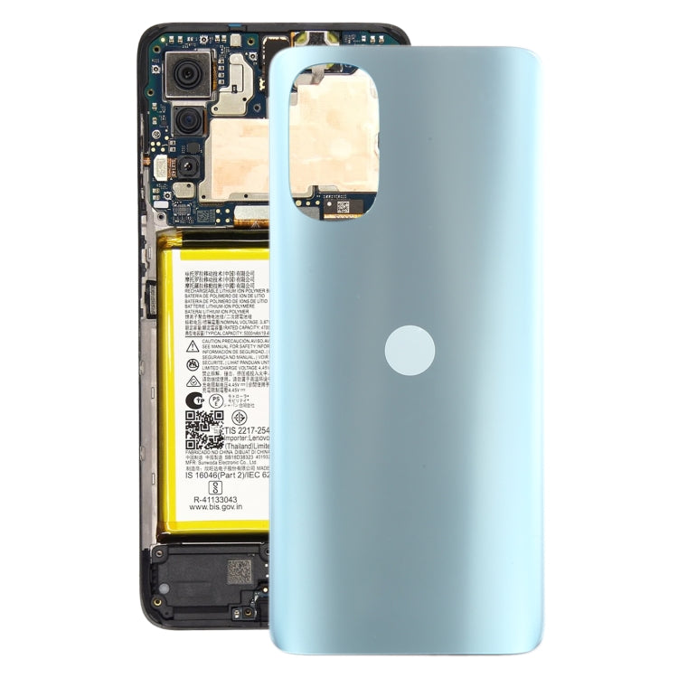 For Motorola Moto G62 India Original Battery Back Cover(Green)
