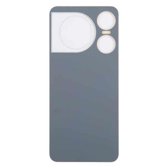 For ZTE nubia Music 2 Glass Battery Back Cover with Adhesive(Yellow)