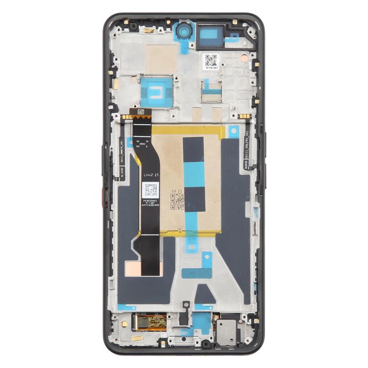 For Nothing Phone 3a A059 AMOLED Original LCD Screen Digitizer Full Assembly with Frame (Black)