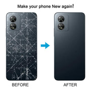 For Boost Celero 5G SC SN339D Glass Battery Back Cover(Gray)