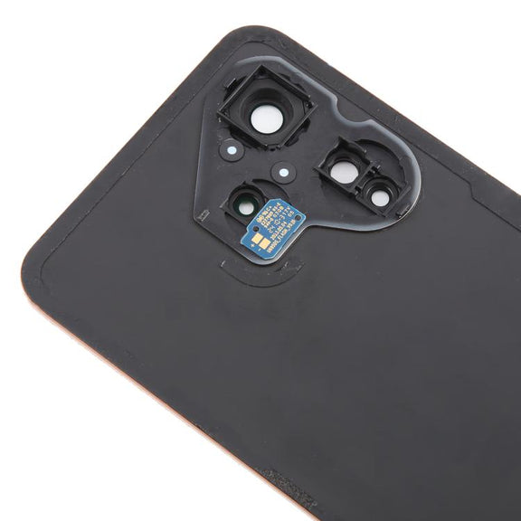 For Boost Celero 5G 2024 Glass Battery Back Cover(Orange)