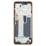 For Boost Mobile Celero 5G 2024 Middle Frame Bezel Plate (Orange)