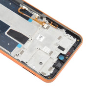 For Boost Mobile Celero 5G 2024 Middle Frame Bezel Plate (Orange)
