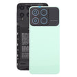For ZTE Blade A35 Z2453 Plastic Back Cover with Camera Lens Cover(Green) - For ZTE by PMc TechLife | Online Shopping South Africa | PMc TechLife | Buy Now Pay Later Mobicred
