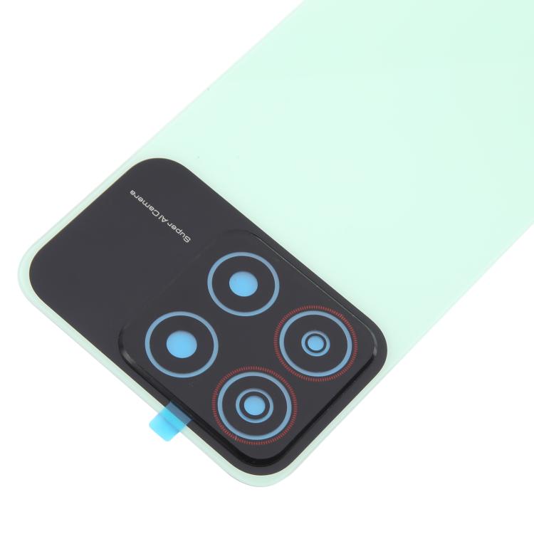 For ZTE Blade A35 Z2453 Plastic Back Cover with Camera Lens Cover(Green)