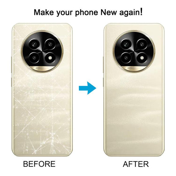 For Realme 13 Pro Back Cover(Gold)