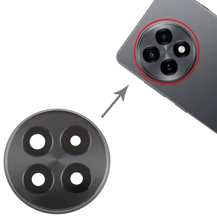 For OnePlus 13R Original Rear Camera Lens Cover (Black)