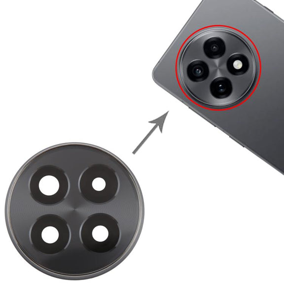 For OnePlus 13R Original Rear Camera Lens Cover (Black)