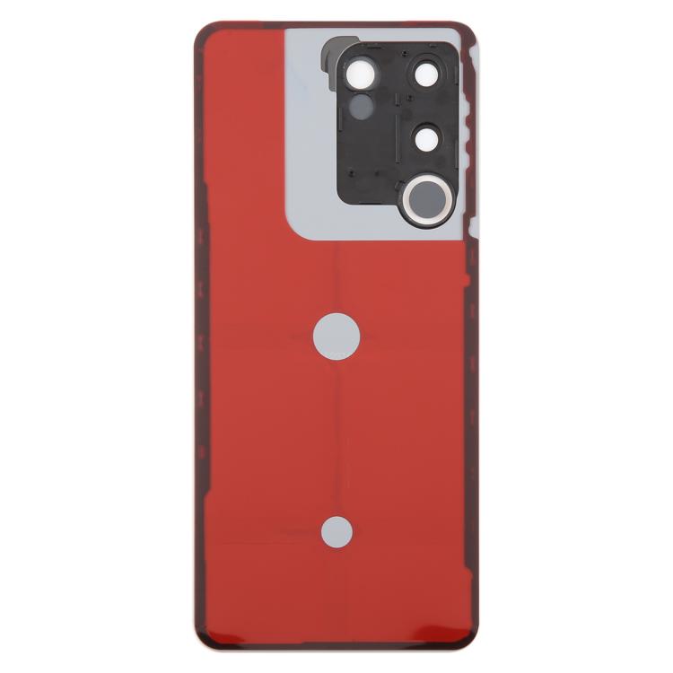 For vivo V29e Back Cover with Camera Lens Cover(Pink)