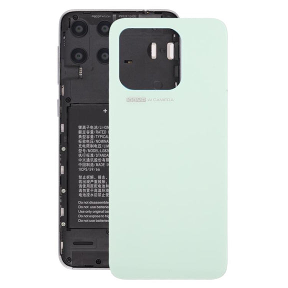 For ZTE Blade V70 / Axon 70 Glass Battery Back Cover with Adhesive(Green)