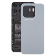 For ZTE Axon 70 Glass Battery Back Cover with Adhesive(Gray)