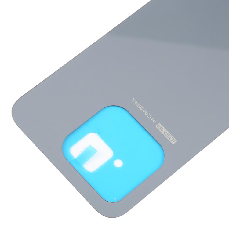 For ZTE Axon 70 Glass Battery Back Cover with Adhesive(Gray)