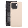 For ZTE Axon 70 Glass Battery Back Cover with Adhesive(Gold) - For ZTE by PMc TechLife | Online Shopping South Africa | PMc TechLife | Buy Now Pay Later Mobicred