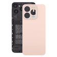 For ZTE Blade V70 Design Glass Battery Back Cover with Adhesive(Pink) - For ZTE by PMc TechLife | Online Shopping South Africa | PMc TechLife | Buy Now Pay Later Mobicred