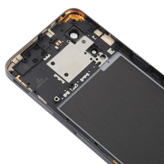 For ZTE nubia Neo 2 Z2352N Plastic Battery Back Cover with Camera Lens Cover(Silver)