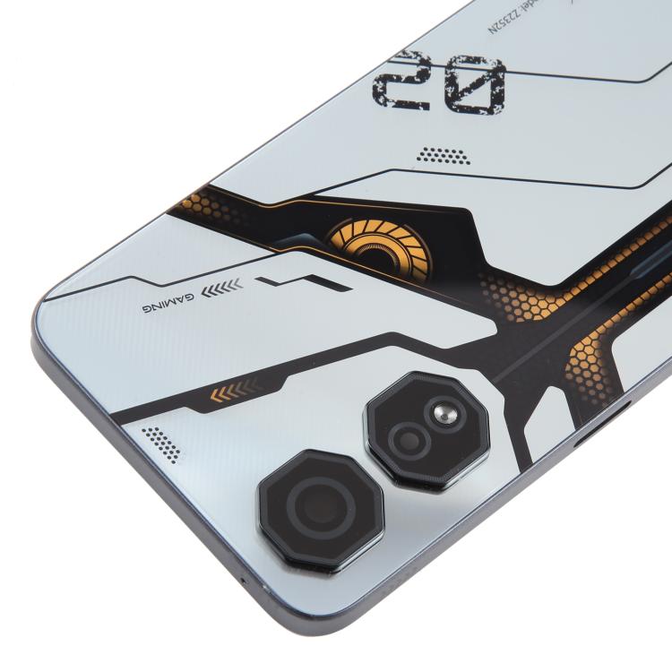 For ZTE nubia Neo 2 Z2352N Plastic Battery Back Cover with Camera Lens Cover(Silver)