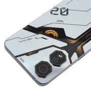 For ZTE nubia Neo 2 Z2352N Plastic Battery Back Cover with Camera Lens Cover(Silver)