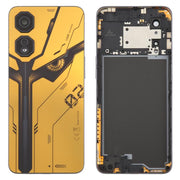 For ZTE nubia Neo 2 Z2352N Plastic Battery Back Cover with Camera Lens Cover(Yellow)