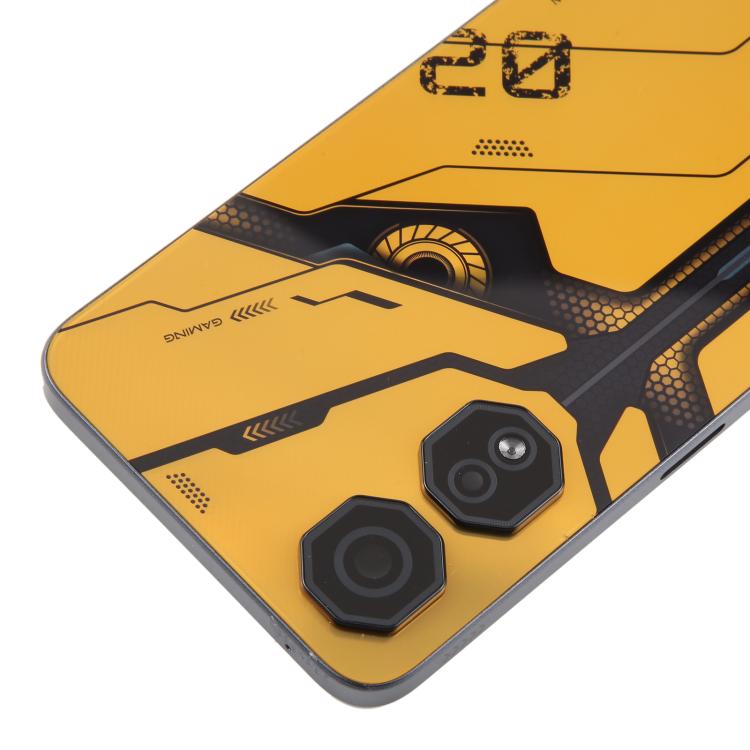 For ZTE nubia Neo 2 Z2352N Plastic Battery Back Cover with Camera Lens Cover(Yellow)