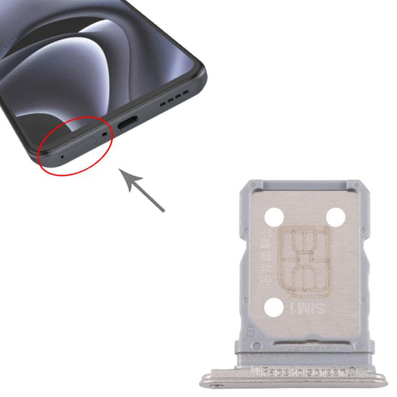 For Realme GT Neo2 Original SIM + SIM Card Tray (Silver)