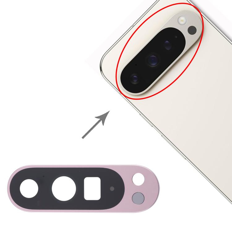 For Google Pixel 9 Pro XL Original Rear Camera Lens Cover (Pink)