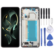 For Xiaomi 13T Original AMOLED Material LCD Screen Digitizer Full Assembly with Frame (Black)