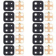 For OPPO A73 5G / A53 5G / A72 5G PDYM20 10pcs Back Camera Lens - Camera Series by PMC TechLife | Online Shopping South Africa | PMC TechLife