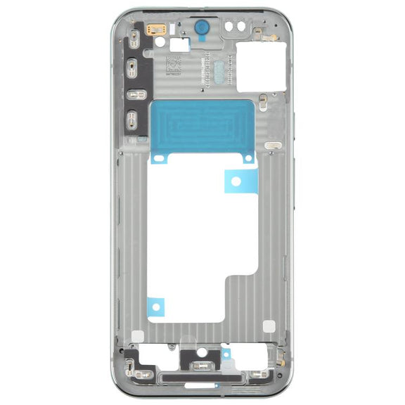 For Google Pixel 9 Pro XL Original Middle Frame Bezel Plate (Cyan)