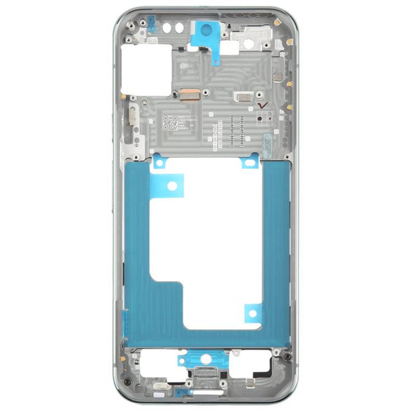 For Google Pixel 9 Pro XL Original Middle Frame Bezel Plate (Cyan)