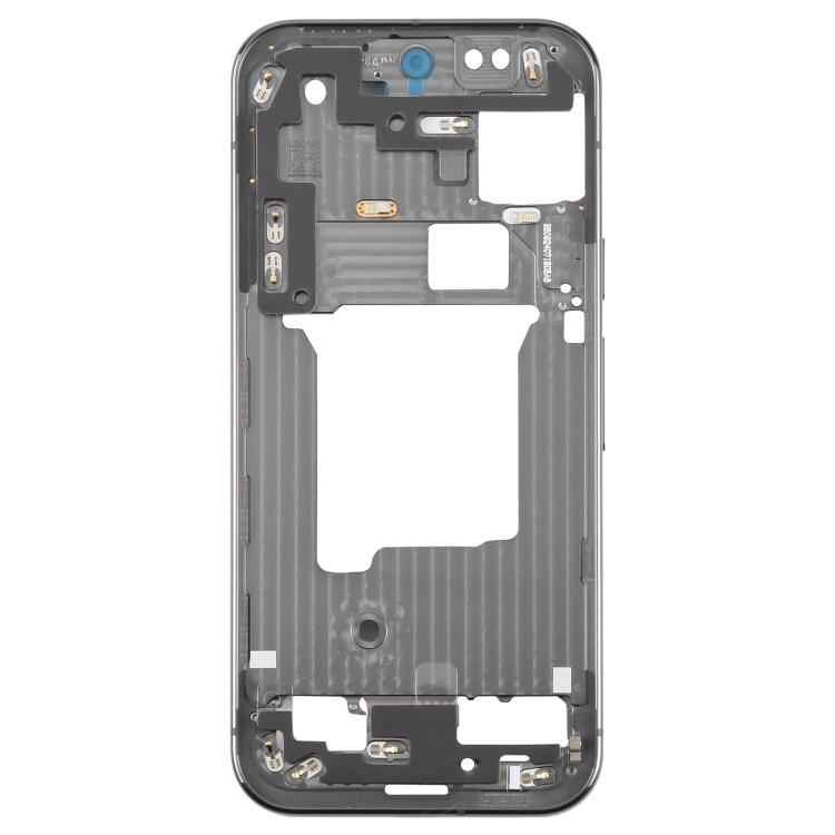 For Google Pixel 9 Pro Original Middle Frame Bezel Plate (Black)