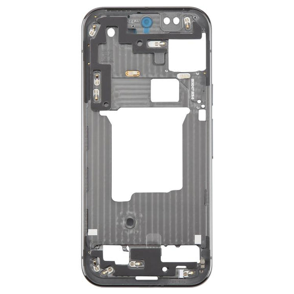 For Google Pixel 9 Pro Original Middle Frame Bezel Plate (Black)