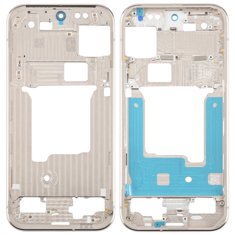 For Google Pixel 9 Pro Original Middle Frame Bezel Plate (Gold)