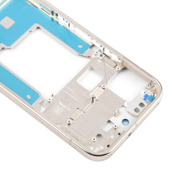 For Google Pixel 9 Pro Original Middle Frame Bezel Plate (Gold)
