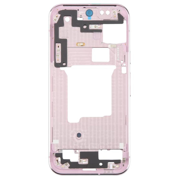 For Google Pixel 9 Pro Original Middle Frame Bezel Plate (Rose Gold)