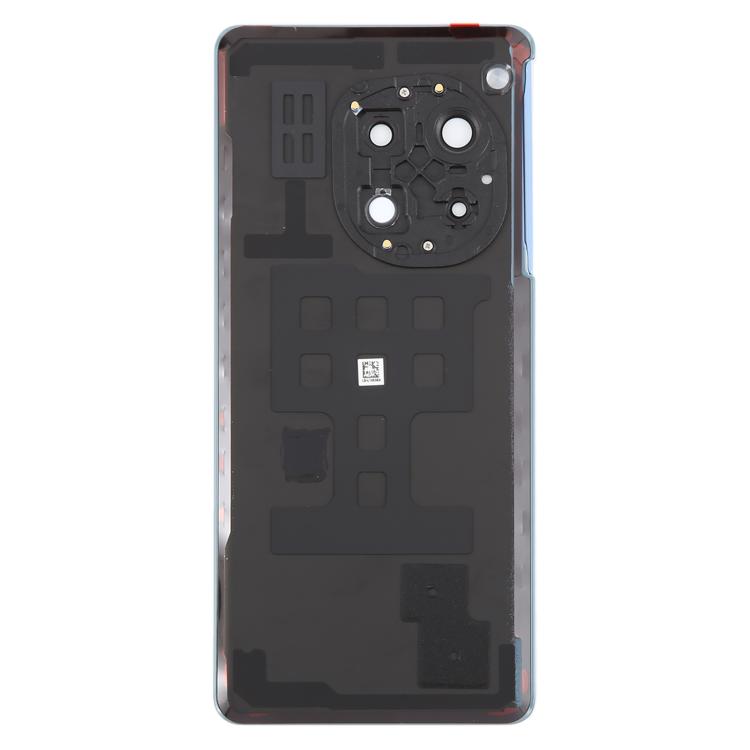 For OnePlus 12R Back Cover with Camera Lens Cover(Blue)
