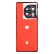 For OnePlus 11 Back Cover with Camera Lens Cover(Transparent)