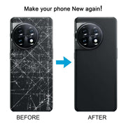 For OnePlus 11 Back Cover with Camera Lens Cover(Transparent)