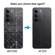 For Realme C75 4G Original Back Cover with Camera Lens Cover(Yellow)