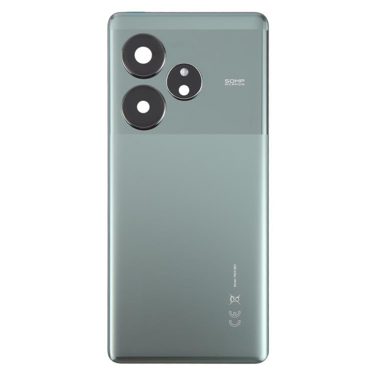 For Realme GT 6 Global Original Back Cover with Camera Lens Cover(Green)