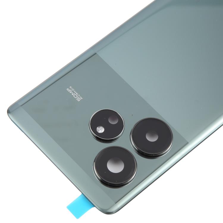 For Realme GT 6 Global Original Back Cover with Camera Lens Cover(Green)