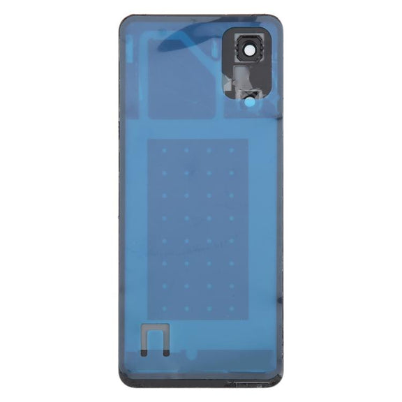 For ZTE nubia Neo 3 Plastic Battery Back Cover with Camera Lens Cover(Black)