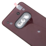 For Nothing Phone 3a A059 Glass Battery Back Cover with Camera Frame(Black)